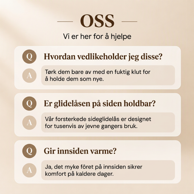 Komfortable og varme sklisikre støvler for kvinner – Trygge og myke på vinterføre ✨👢❄️