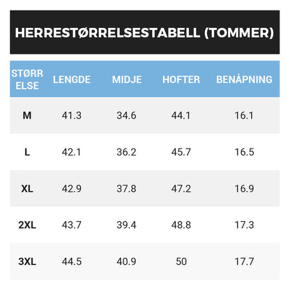 Vindtett vanntett, varm, elastisk midje turbukse