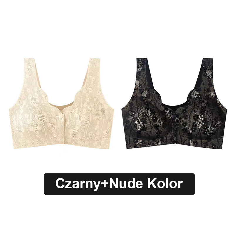 🔥Kjøp 1 – få 1 gratis✨👙 Sømløs BH med lukking foran for damer | Usynlig under klærne – komfort hele dagen
