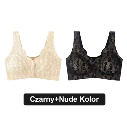 🔥Kjøp 1 – få 1 gratis✨👙 Sømløs BH med lukking foran for damer | Usynlig under klærne – komfort hele dagen