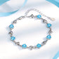 ✨Elegant, glitrende armbånd med firkløver🍀Gratis smykkeskrin💝