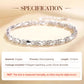 ✨Elegant, glitrende armbånd med firkløver🍀Gratis smykkeskrin💝