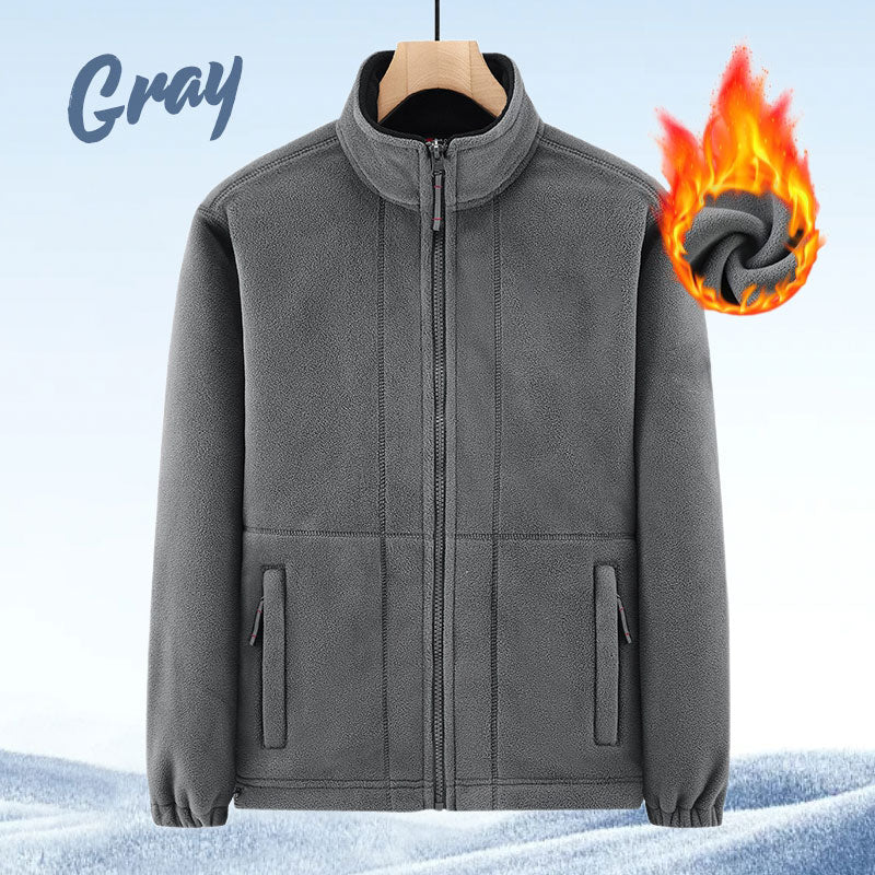 🎄Herrejakke i dobbeltvevd fleece