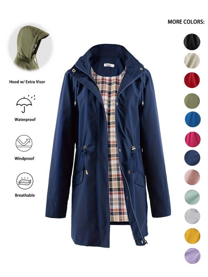 ⏰ SISTE DAG: 50% RABATT ✨🧥 Chic, Lett & Vanntett – Stil og Holdbarhet i All Slags Vær! 💖