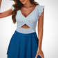 ✨🩱Дамски бански костюм от едно парче Ruffle Cutout Swimdress