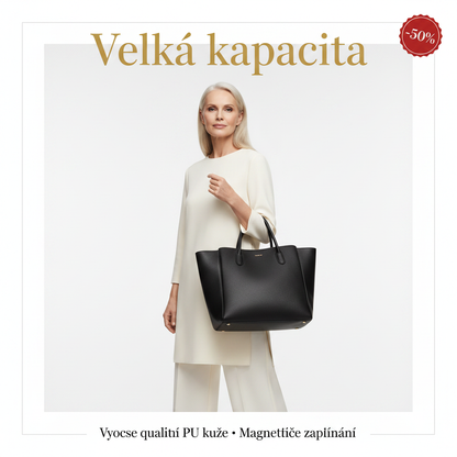👜 Bulgaranest Stor veske i PU-lær | Stor kapasitet | 5 farger | Dameveske