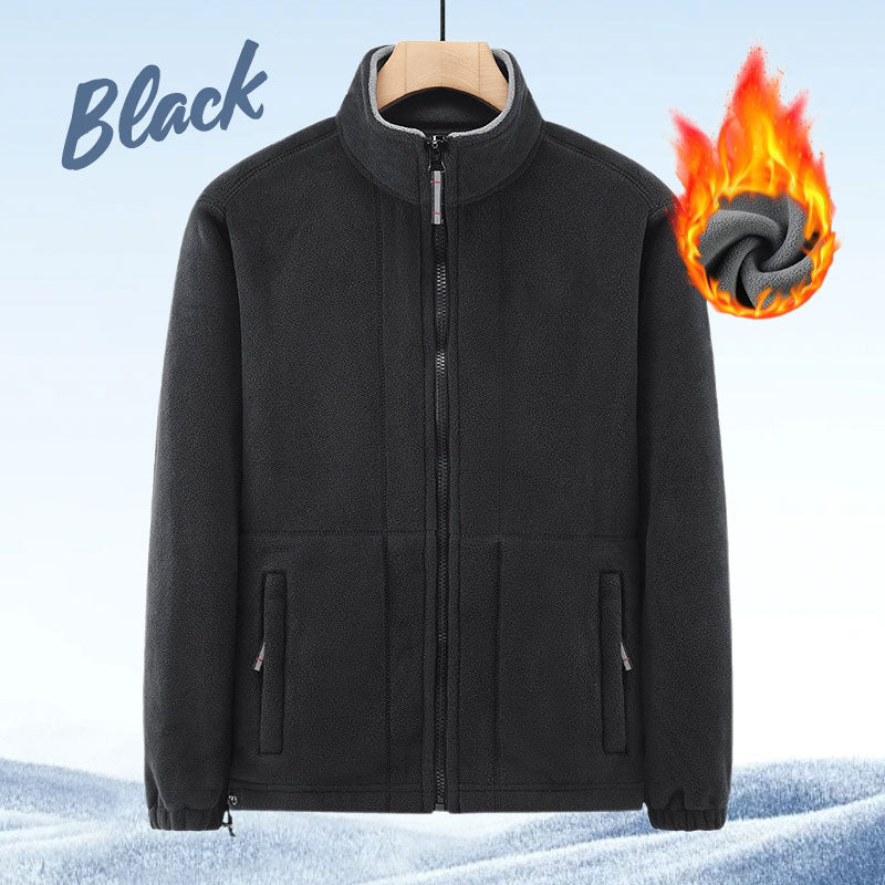 🎄Herrejakke i dobbeltvevd fleece