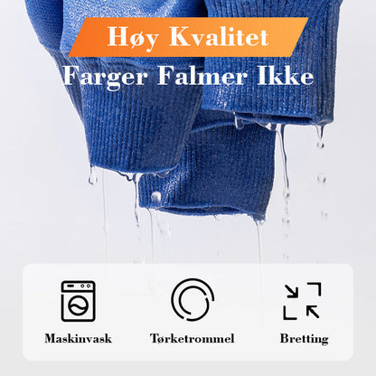 ❄️Vinterens Nyheter🔥Herre Fleece-Isolert Varm Topp med Skjortekrage