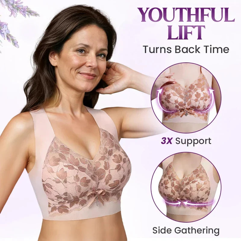 🔥Siste dag for å kjøpe 1 få 2 gratis🔥Versatile Comfy Lift & Flex Lacy Lacy Bra Top