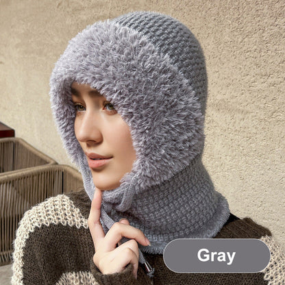 🧣 3-i-1 vinterbalaklava for kvinner – passer under hjelm