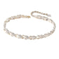 ✨Elegant, glitrende armbånd med firkløver🍀Gratis smykkeskrin💝