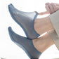 🧦 52% ОТСТЪПКА СЕГА! 🔥 Ултра тънки чорапи с неплъзгаща се подплата – Невидими под обувките, със силиконов захват и дишащи – идеални за мокасини, маратонки или равни обувки 👟
