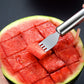 🍉 Нож и вилица за плодове 2 в 1 – за бързо и лесно сервиране на плодове!🍓
