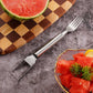 🍉 Нож и вилица за плодове 2 в 1 – за бързо и лесно сервиране на плодове!🍓