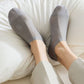 🧦 52% ОТСТЪПКА СЕГА! 🔥 Ултра тънки чорапи с неплъзгаща се подплата – Невидими под обувките, със силиконов захват и дишащи – идеални за мокасини, маратонки или равни обувки 👟