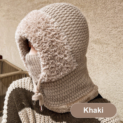🧣 3-i-1 vinterbalaklava for kvinner – passer under hjelm