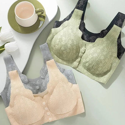 🔥Kjøp 1 – få 1 gratis✨👙 Sømløs BH med lukking foran for damer | Usynlig under klærne – komfort hele dagen