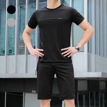 🏃‍♀️👕Мъжки моден бързосъхнещ дишащ комплект от две части🩳