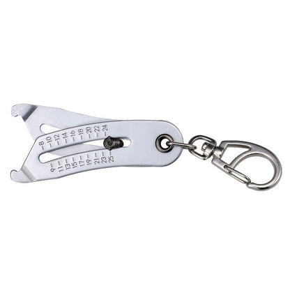 Portable Precise Thread Size Checker Keychain