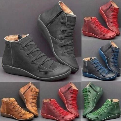 Dameboots med anatomisk såle – hele året