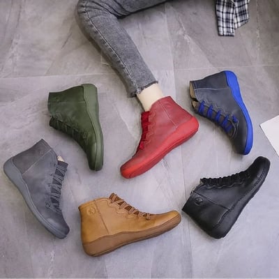 Dameboots med anatomisk såle – hele året