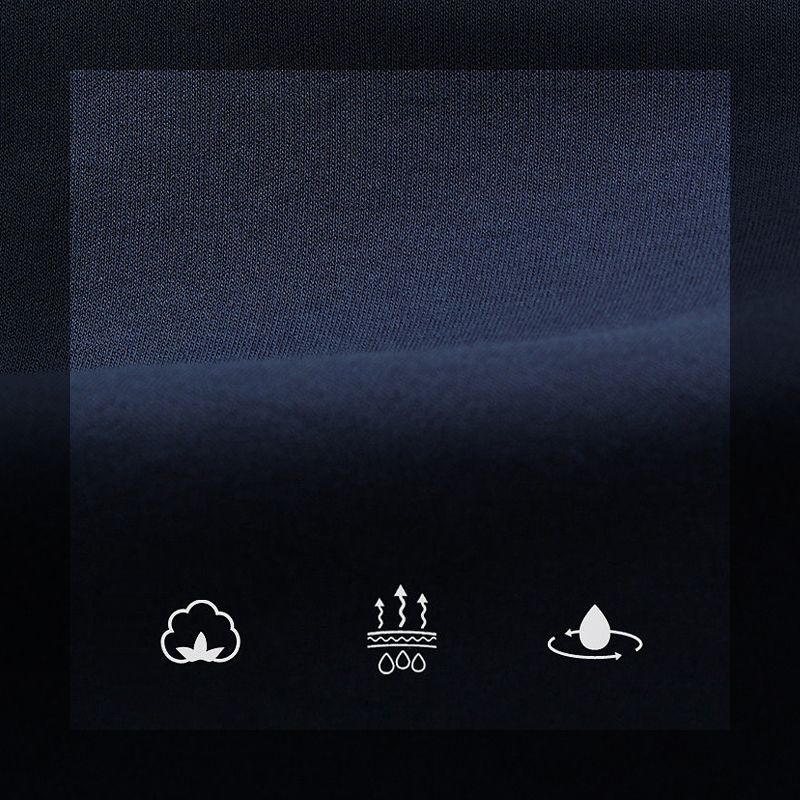 🔥Herre-fritids-bomulls-sweatshirt med lange ermer og krage