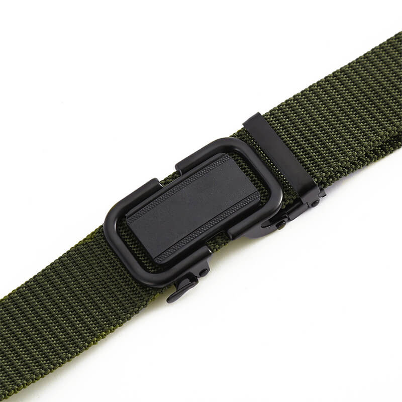 Automatic buckle training outdoor belt