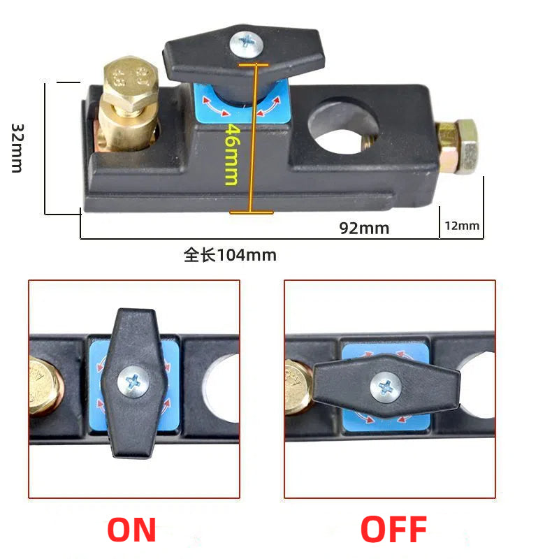 12V/24V превключвател за изключване на акумулатора за автомобил