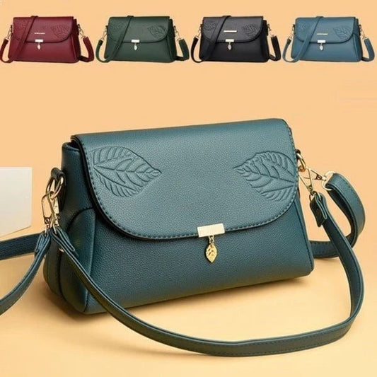 Exquisite Gifts - New Fashion Multi-Layer Women's Leather Bag