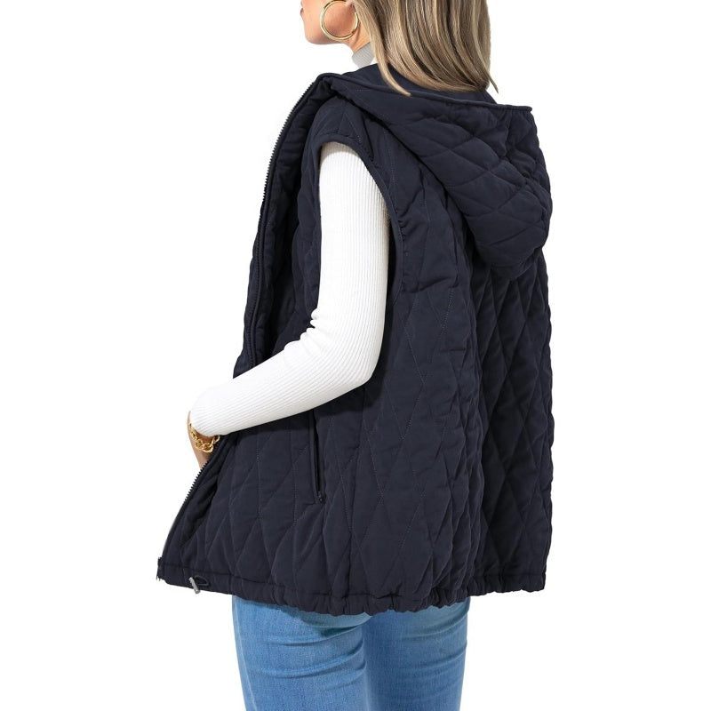 🔥 50% RABATT 🔥 Dame Lett Hettevest – Lettvektig, Pustende & Allsidig for Hverdag & Tur 👚✨