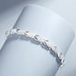✨Elegant, glitrende armbånd med firkløver🍀Gratis smykkeskrin💝