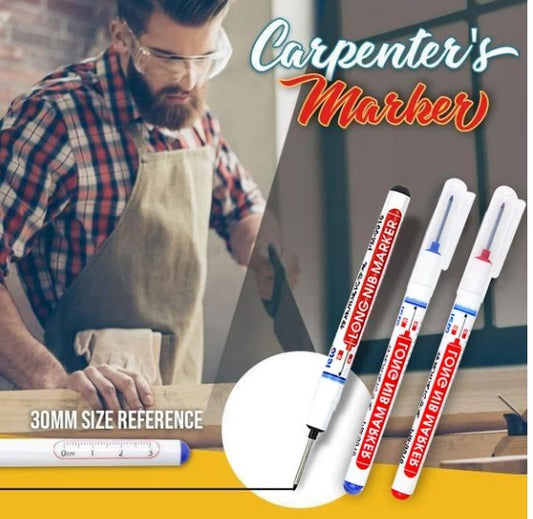 🎨Маркер за дълбоки отвори с дълъг накрайник【🖍️3 бр./комплект】