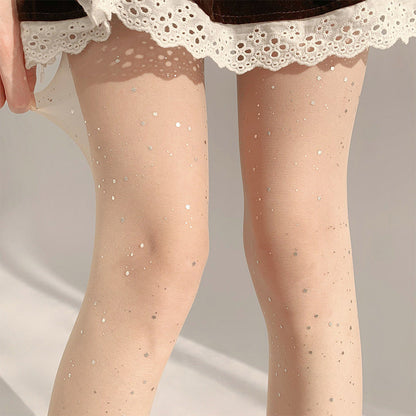 【1 +1 gratis】🎉 Fasjonable glittersokker for kvinner