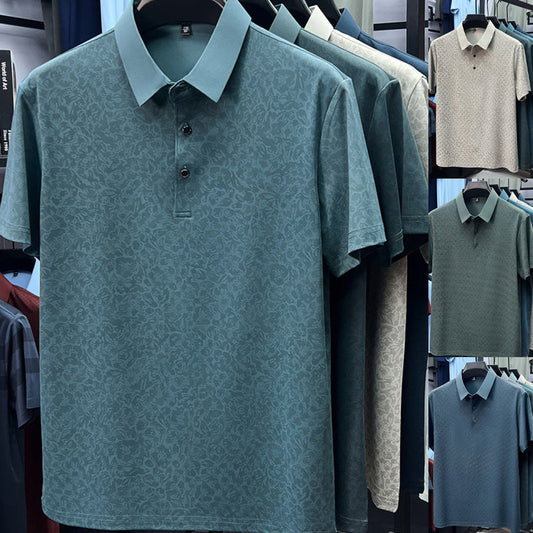 Мъжка лека риза за голф с къс ръкав