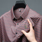 🍃Мъжка ежедневна карирана риза с къс ръкав