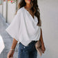 Блуза с V-образно деколте