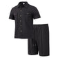 Мъжки ризи с къс ръкав ＆ Къси панталони комплект от 2 части