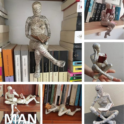 🔥Най-гореща продажба🔥Модерна статуя на четяща жена