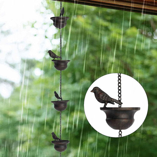 Дъждовна верига с мотив на птица