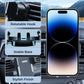 🔥Мултифункционален държач за телефон за кола тип вендуза