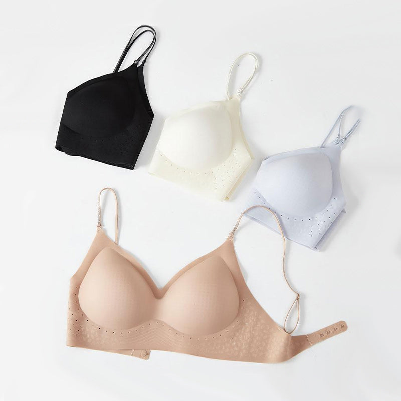 💞 Sømløs, usynlig BH med dyp utringning og dyp ryggutskjæring – for cupstørrelsene A/B/C✨