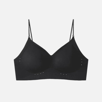 💞 Sømløs, usynlig BH med dyp utringning og dyp ryggutskjæring – for cupstørrelsene A/B/C✨