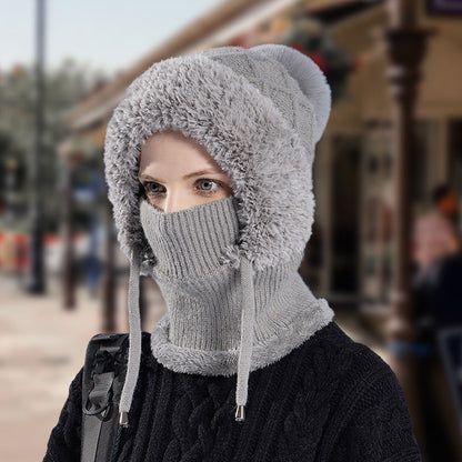 ❄️SISTE DAGS KAMPANJE - 50 % RABATT 💖 3-i-1 vinterbalaklava for kvinner
