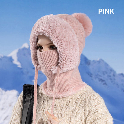 ❄️🔥3-i-1 vinterbalaklava for kvinner🚲