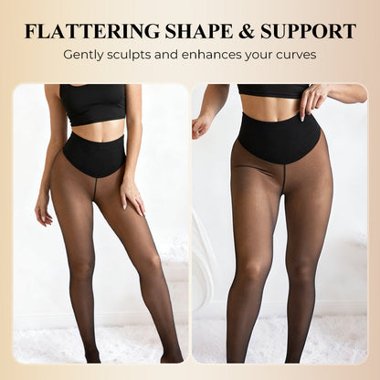 🥳💞 Over 46 000 solgt!⚡❄️🦵Termiske formende tights for kvinner med kompresjonslinning🎁