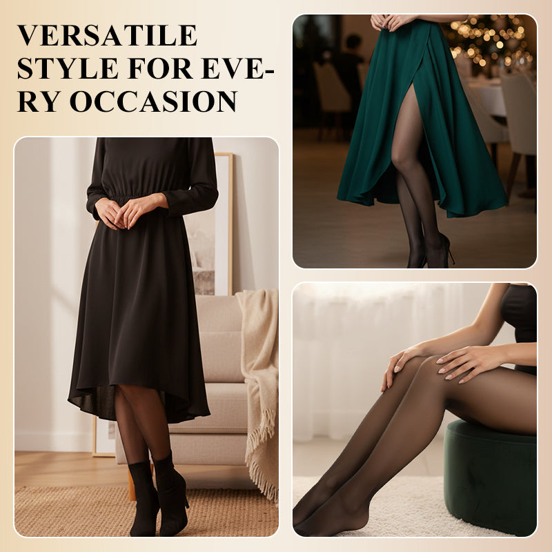 🥳💞 Over 46 000 solgt!⚡❄️🦵Termiske formende tights for kvinner med kompresjonslinning🎁