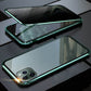 📱iPhone калъф магнитен крал Apple Peep Proof двустранен стъклен метален магнитен защитен калъф