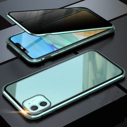 📱iPhone калъф магнитен крал Apple Peep Proof двустранен стъклен метален магнитен защитен калъф