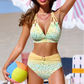 🏖️Комплект бикини с висока талия и градиентен ефект👙