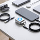 🌞⚡ 140 W USB-C PD 3.1 зарядно устройство с AI функция за автоматично изключване и интелигентна защита на батерията – универсално за iPhone, MacBook и таблети